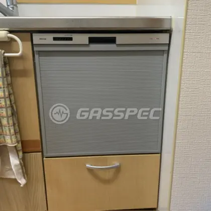 施工後のビルトイン食洗機（リンナイ RSW-405AA-SV）