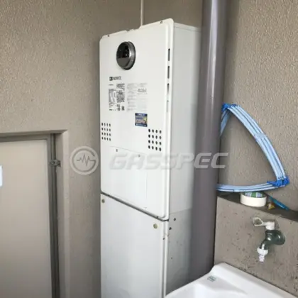 施工後の暖房熱源機（ノーリツ GTH-C2460AW3H-1 BL）