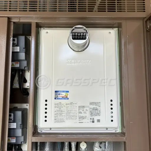 交換後の給湯器（ノーリツ GT-2470SAW-T BL）