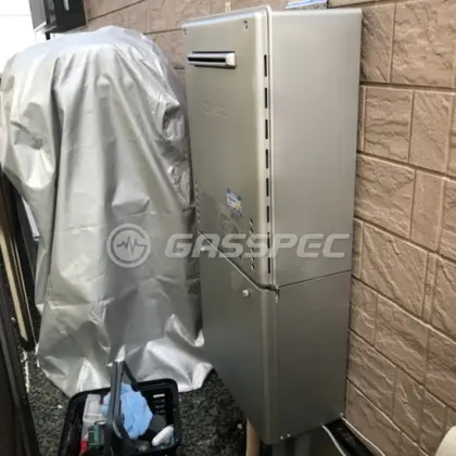施工後の給湯器（ノーリツ GT-C2072SAW BL）