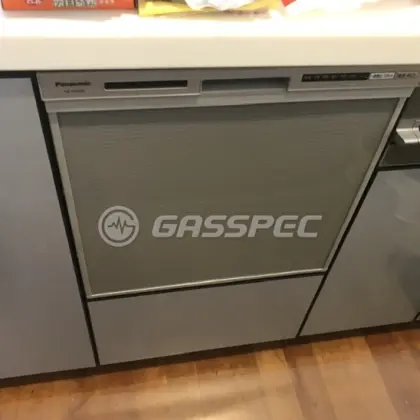 施工後のビルトイン食洗機（パナソニック NP-45RS9S）