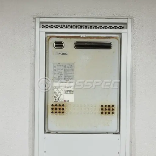 交換前の給湯器（ノーリツ GT-2427SAWX）