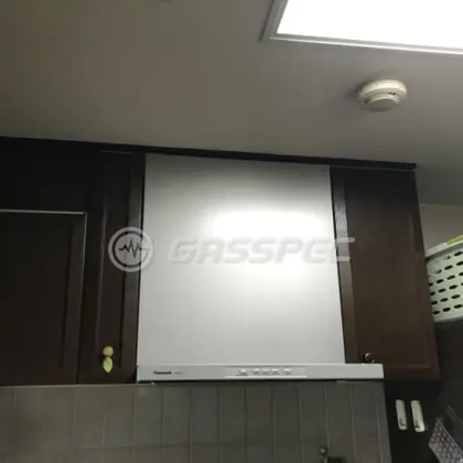 施工後のレンジフード（パナソニック FY-6HGC5-S）