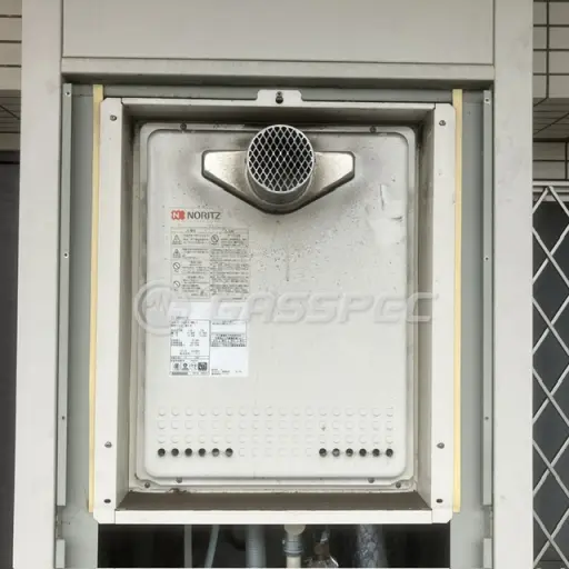 交換前の給湯器（ノーリツ GT-2428AWX-T）