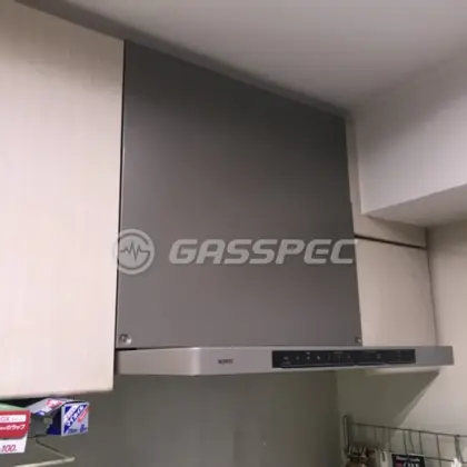 施工後のレンジフード（ノーリツ NFG6S24MSV）