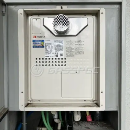 施工後の暖房熱源機（ノーリツ GTH-2445SAWX3H-T-1 BL）