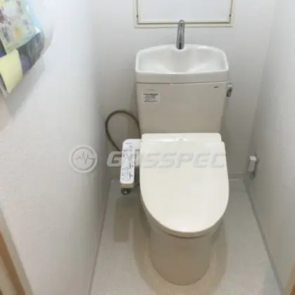 施工後のトイレ（TOTO CS232BP#SC1）