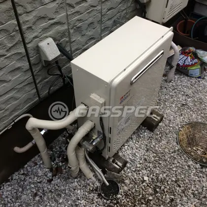 施工後の給湯器（ノーリツ GT-C2452ARX-2 BL）