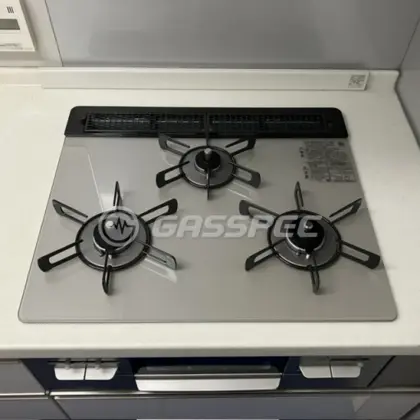 施工後のビルトインガスコンロ（リンナイ RS31W35T2DGAVW）