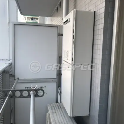 施工後の給湯器（ノーリツ GT-2070AW BL）