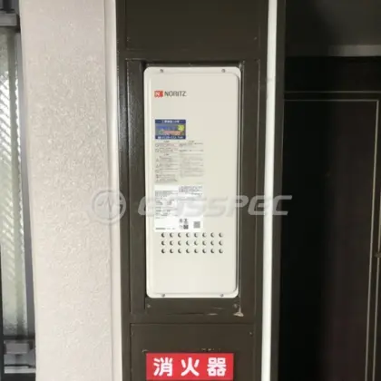 施工後の給湯器（ノーリツ GQ-1628AWX-TB-DX BL）