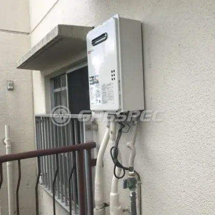 施工後の給湯器（ノーリツ GQ-1639WS-1）
