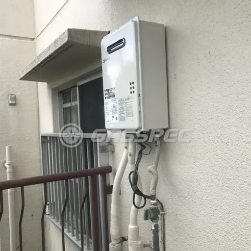 交換後の給湯器（ノーリツ GQ-1639WS-1）