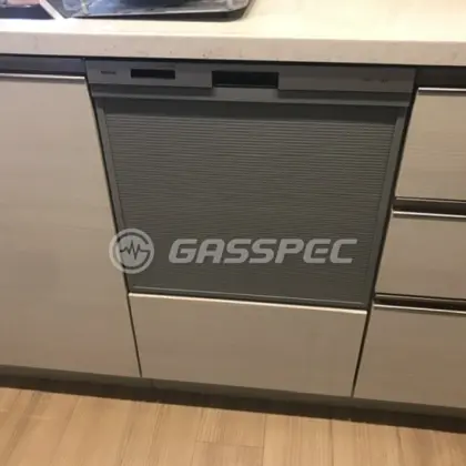 施工後のビルトイン食洗機（リンナイ RSW-405AA-SV）