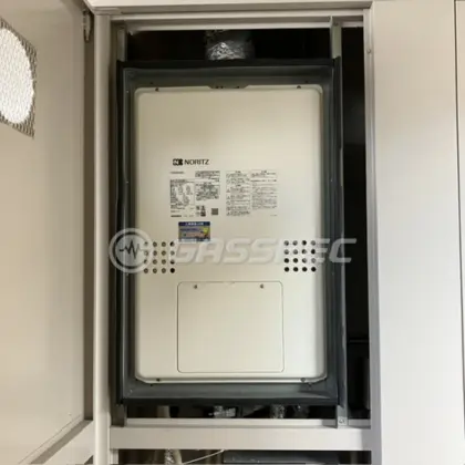 施工後の暖房熱源機（ノーリツ GTH-2454SAW3H-H BL）