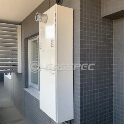 施工後の暖房熱源機（ノーリツ GTH-C2460AW3H-T-1 BL）