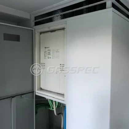 施工後の暖房熱源機（ノーリツ GTH-C2460AW3H-H-1 BL）