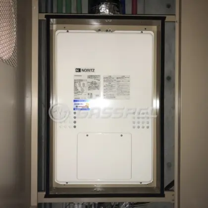 施工後の暖房熱源機（ノーリツ GTH-2454SAW3H-H BL）