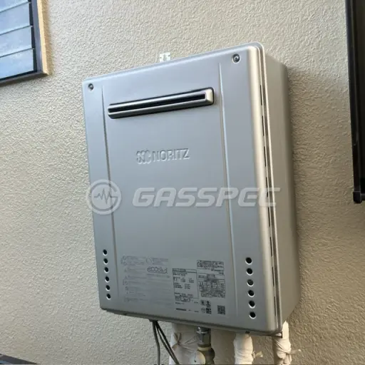 交換後の給湯器（ノーリツ GT-C2072SAW BL）