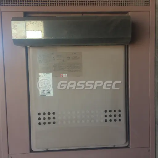 交換前の給湯器（ノーリツ GT-2412SAWX-PS）
