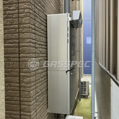施工後の暖房熱源機（ノーリツ GTH-C2459SAW3H-1 BL）