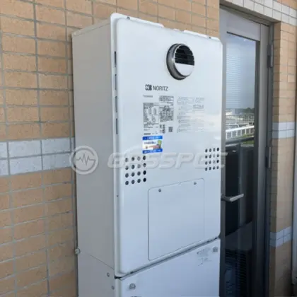 施工後の暖房熱源機（ノーリツ GTH-C2460AW3H-1 BL）