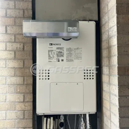 施工後の暖房熱源機（ノーリツ GTH-2454AW3H-T BL）