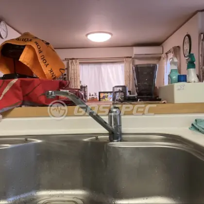 施工前の水栓・蛇口