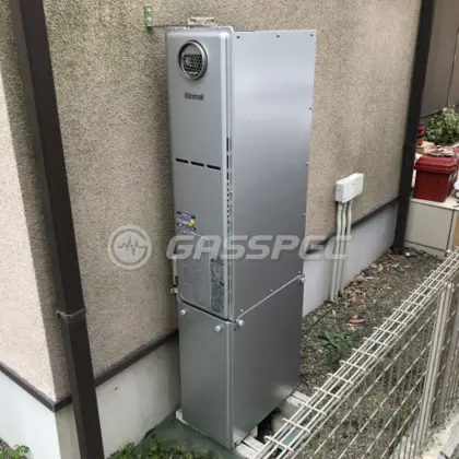 施工後の暖房熱源機（リンナイ RUFH-SE2408AW2-3）