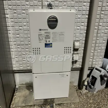 施工後の暖房熱源機（ノーリツ GTH-C2460AW-1 BL）
