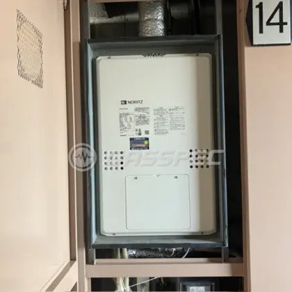 施工後の暖房熱源機（ノーリツ GTH-2454SAW6H-H BL）