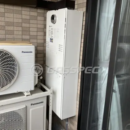 施工後の暖房熱源機（ノーリツ GTH-C2460AW-1 BL）