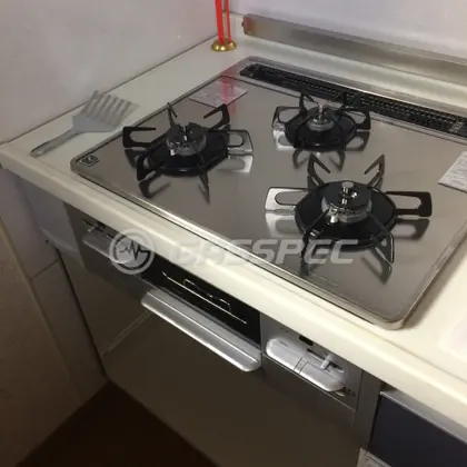 施工後のビルトインガスコンロ（ノーリツ N3WN6RWASKSVE）