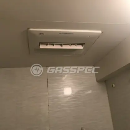 施工後の浴室乾燥機（ノーリツ BDV-4106AUKNC-J3-BL）