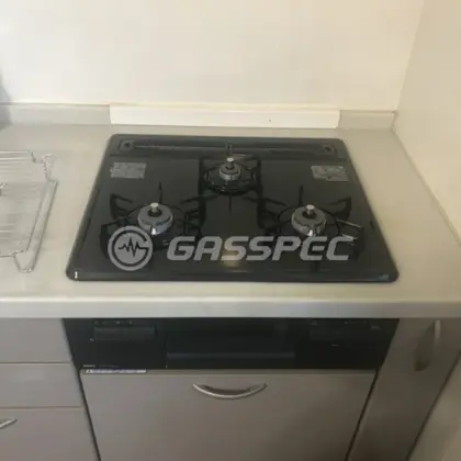 施工後のビルトインガスコンロ（ノーリツ N3WT5RWTQ1）