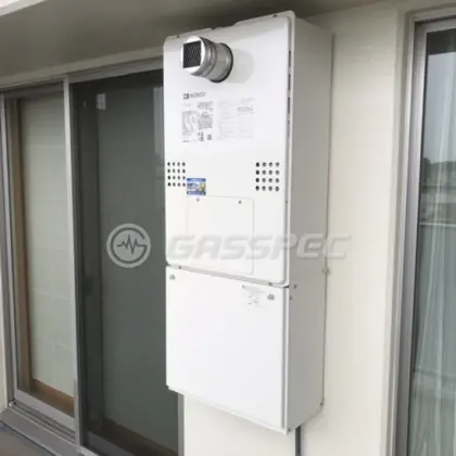 施工後の暖房熱源機（ノーリツ GTH-C2460AW3H-T-1 BL）