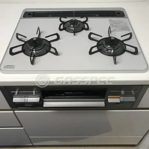 交換後のビルトインガスコンロ（パロマ PD-509WS-60CV）
