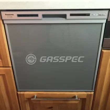 施工後のビルトイン食洗機（パナソニック NP-45VS9S）