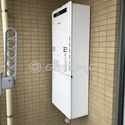 施工後の暖房熱源機（リンナイ RUFH-A2400SAW2-3(A)）