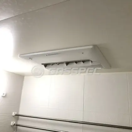 施工後の浴室乾燥機（ノーリツ BDV-4106AUKNC-J3-BL）