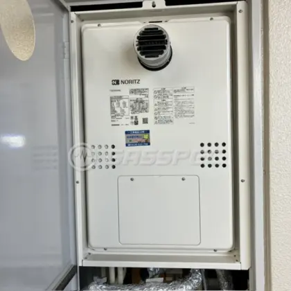施工後の暖房熱源機（ノーリツ GTH-2454SAW3H-T BL）