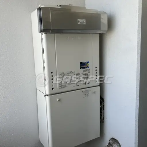 交換後の給湯器（ノーリツ GT-2470SAW BL）