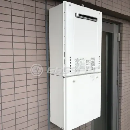 施工後の給湯器（ノーリツ GT-2470SAW BL）