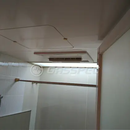 施工後の浴室乾燥機（ノーリツ BDV-4106AUKNC-BL）