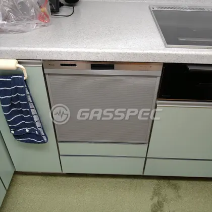施工後のビルトイン食洗機（リンナイ RSW-405LPE）