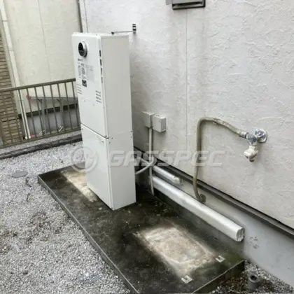 施工後の暖房熱源機（ノーリツ GTH-C2460AW3H-1 BL）