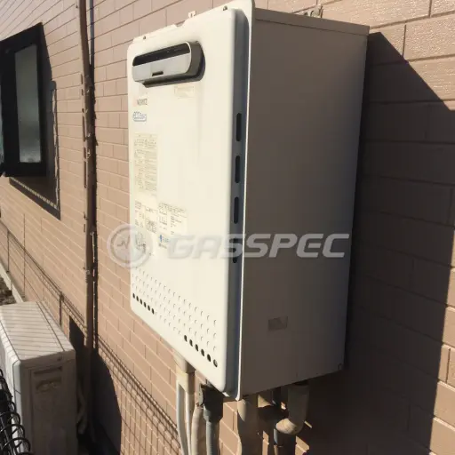 交換前の給湯器（ノーリツ GT-C2432SAWX-MB）