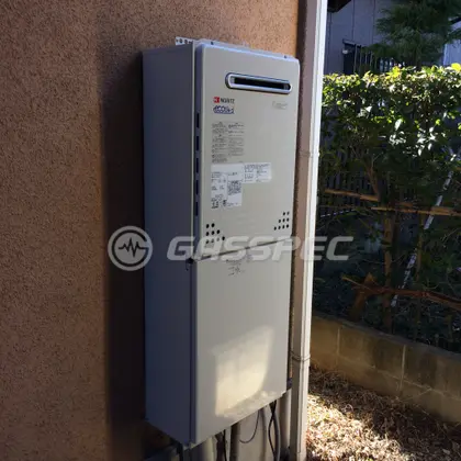 施工後の給湯器（ノーリツ GT-C2452SAWX-2 BL）
