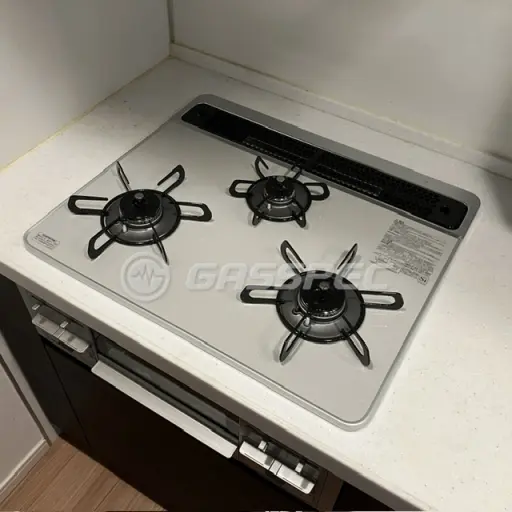 交換後のビルトインガスコンロ（パロマ PD-509WS-60CV）