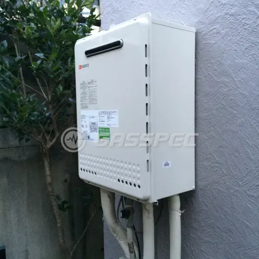 交換後の給湯器（ノーリツ GT-2050SAWX-2 BL）